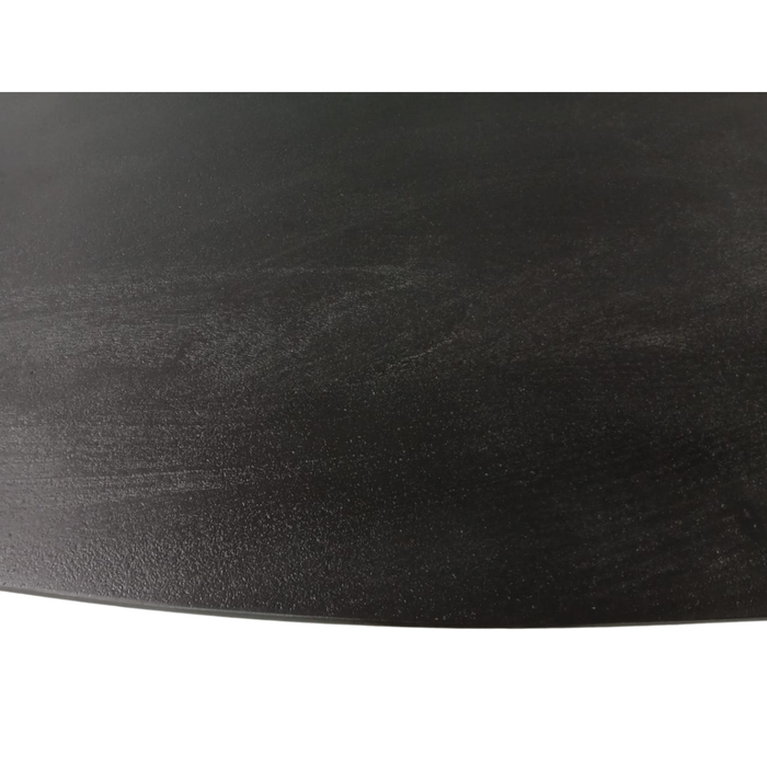 Eettafel Brandy Black | 210 cm | Ovaal-Eettafels-Starfurn
