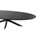 Eettafel Brandy Black | 300 cm | Ovaal-Eettafels-Starfurn