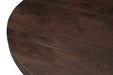 Eettafel Brix Clubs Mangohout Bruin 130 cm-Eettafels-Livingfurn