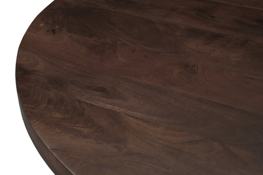 Eettafel Brix Clubs Mangohout Bruin 130 cm-Eettafels-Livingfurn