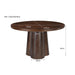 Eettafel Brix Clubs Mangohout Bruin 130 cm-Eettafels-Livingfurn