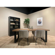 Eettafel Brix Eettafel Mangohout Naturel hout 240x100 cm 11996-Eettafels-Livingfurn
