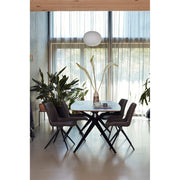 Eettafel Brix Eettafel Mangohout Naturel hout 240x100 cm 13632-Eettafels-Livingfurn