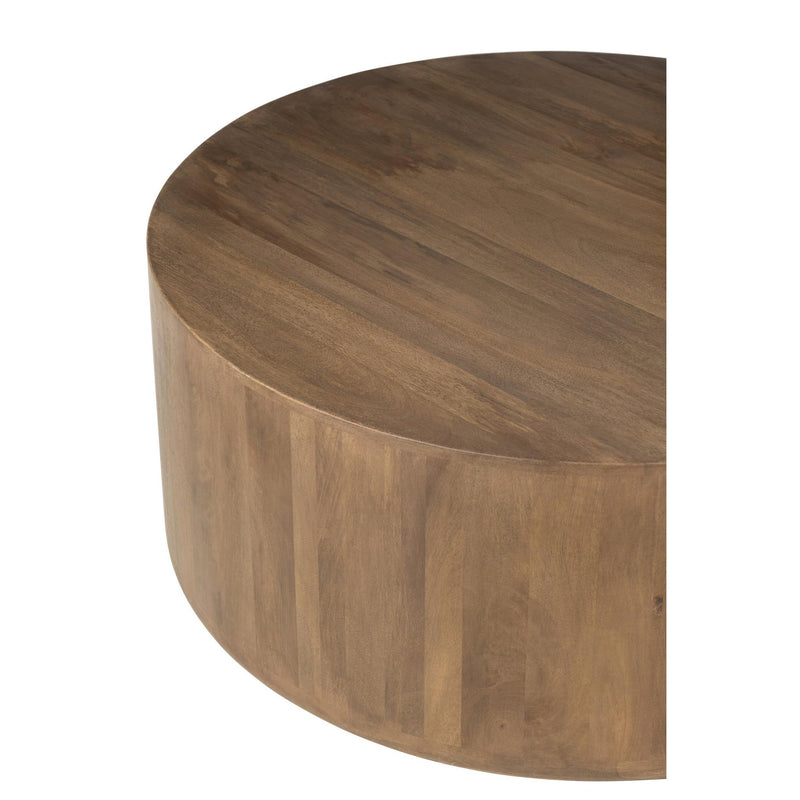 Eettafel Bruin Mangohout hout 75 cm 75x75x30 cm-Bijzettafels-J-Line