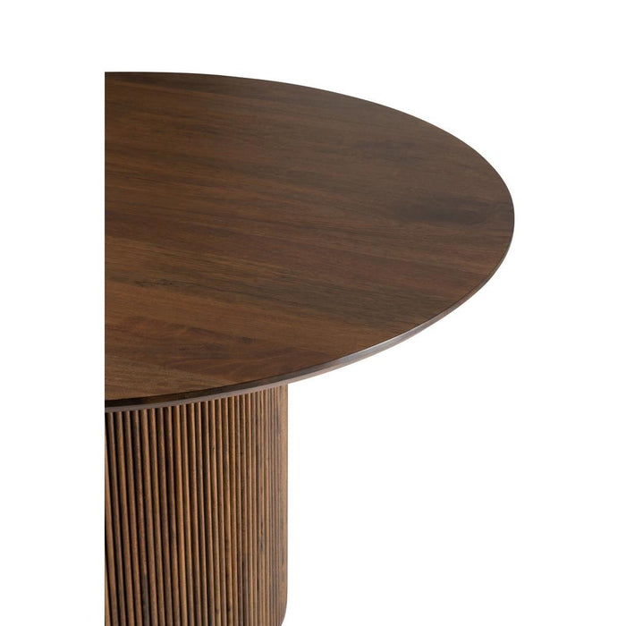 Eettafel Bruin Metaal L 120 cm-Eettafels-J-Line