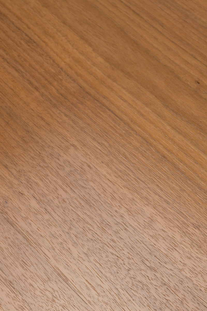 Eettafel Chase Organic Rond MDF Zwart 110x110 cm-Eettafels-Creating Home