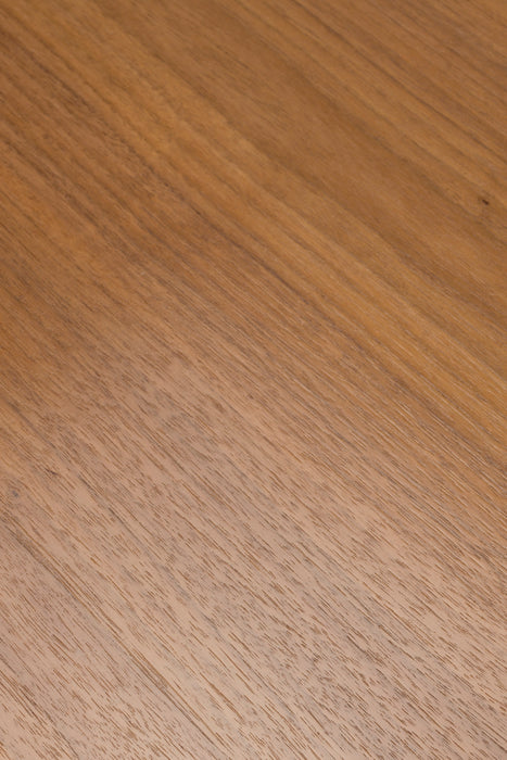 Eettafel Chase Organic Rond MDF Zwart 110x110 cm-Eettafels-Creating Home