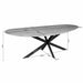 Eettafel Cloud - 180 cm - Eiken - Zwart-Eettafels-Starfurn