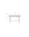 Eettafel Consoletafel Amaya 2dr MDF Beige 40x120 cm-Eettafels-Creating Home
