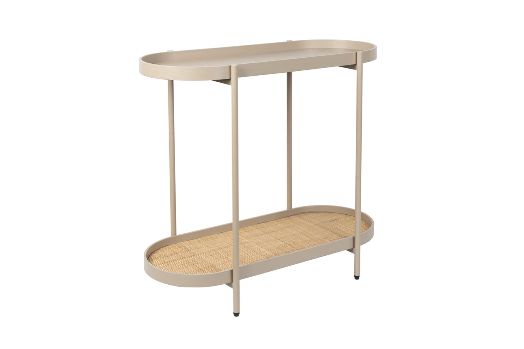 Eettafel Consoletafel Amaya MDF Beige 39x85 cm-Eettafels-Creating Home