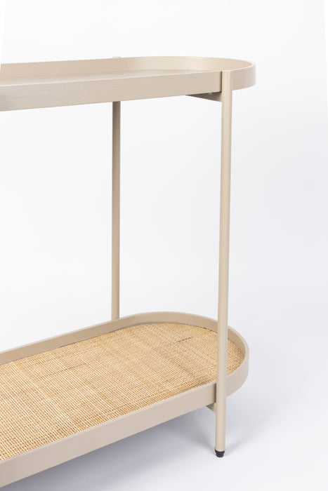 Eettafel Consoletafel Amaya MDF Beige 39x85 cm-Eettafels-Creating Home