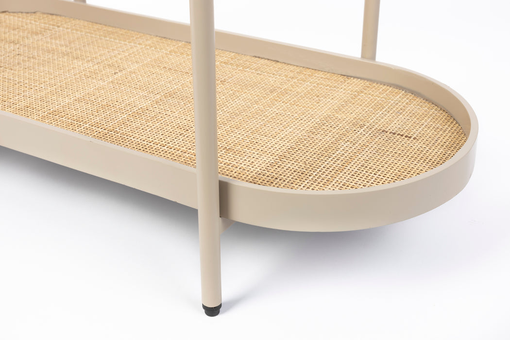 Eettafel Consoletafel Amaya MDF Beige 39x85 cm-Eettafels-Creating Home