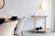 Eettafel Consoletafel Amaya MDF Beige 39x85 cm-Eettafels-Creating Home