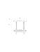 Eettafel Consoletafel Amaya MDF Beige 39x85 cm-Eettafels-Creating Home
