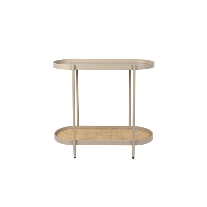 Eettafel Consoletafel Amaya MDF Beige 39x85 cm-Eettafels-Creating Home