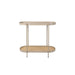 Eettafel Consoletafel Amaya MDF Beige 39x85 cm-Eettafels-Creating Home