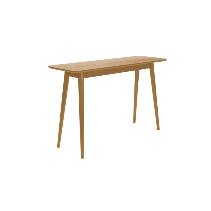 Eettafel Consoletafel Fabio 120x40 Eikenfineer Naturel 40x120 cm-Consoletafels-Creating Home