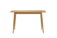 Eettafel Consoletafel Fabio 120x40 Eikenfineer Naturel 40x120 cm-Consoletafels-Creating Home