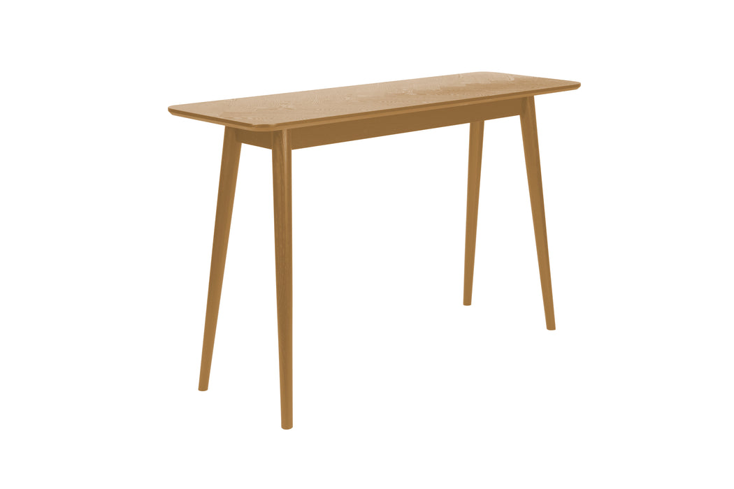 Eettafel Consoletafel Fabio 120x40 Eikenfineer Naturel 40x120 cm-Eettafels-Creating Home