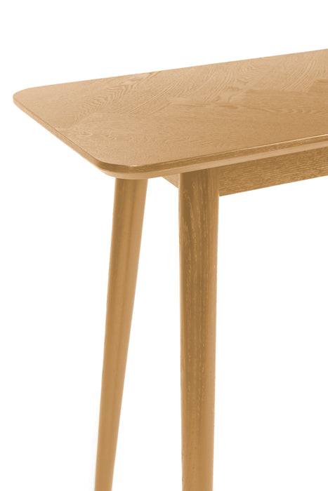 Eettafel Consoletafel Fabio 120x40 Eikenfineer Naturel 40x120 cm-Eettafels-Creating Home