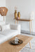 Eettafel Consoletafel Fabio 120x40 Eikenfineer Naturel 40x120 cm-Eettafels-Creating Home