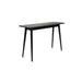 Eettafel Consoletafel Fabio 120x40 Eikenfineer Zwart 40x120 cm-Consoletafels-Creating Home