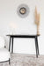 Eettafel Consoletafel Fabio 120x40 Eikenfineer Zwart 40x120 cm-Consoletafels-Creating Home