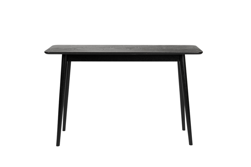 Eettafel Consoletafel Fabio 120x40 Eikenfineer Zwart 40x120 cm-Consoletafels-Creating Home