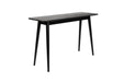 Eettafel Consoletafel Fabio 120x40 Eikenfineer Zwart 40x120 cm-Eettafels-Creating Home