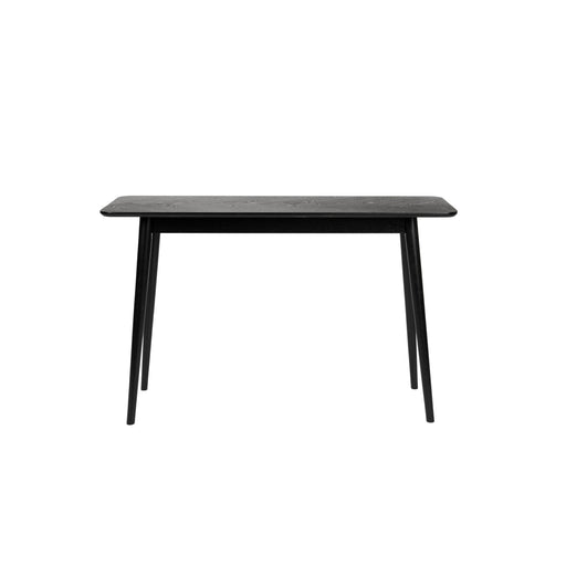 Eettafel Consoletafel Fabio 120x40 Eikenfineer Zwart 40x120 cm-Eettafels-Creating Home