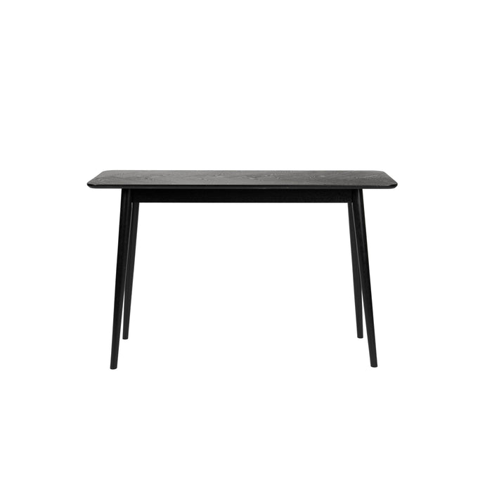 Eettafel Consoletafel Fabio 120x40 Eikenfineer Zwart 40x120 cm-Consoletafels-Creating Home