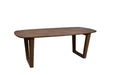 Eettafel Cortez Mangohout Bruin 100x200 cm-Eettafels-Livingfurn