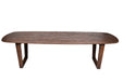 Eettafel Cortez Mangohout Bruin 100x270 cm-Eettafels-Livingfurn