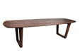 Eettafel Cortez Mangohout Bruin 100x270 cm-Eettafels-Livingfurn
