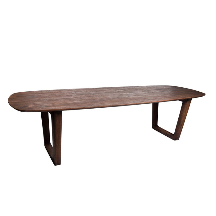 Eettafel Cortez Mangohout Bruin 100x270 cm-Eettafels-Livingfurn