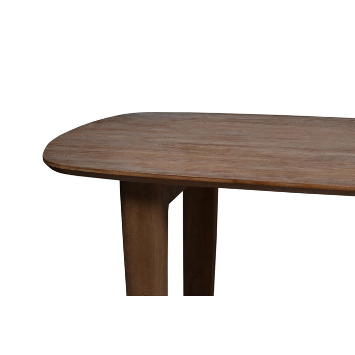 Eettafel Cortez Mangohout Bruin 100x270 cm-Eettafels-Livingfurn