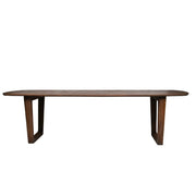 Eettafel Cortez Mangohout Bruin 100x270 cm-Eettafels-Livingfurn