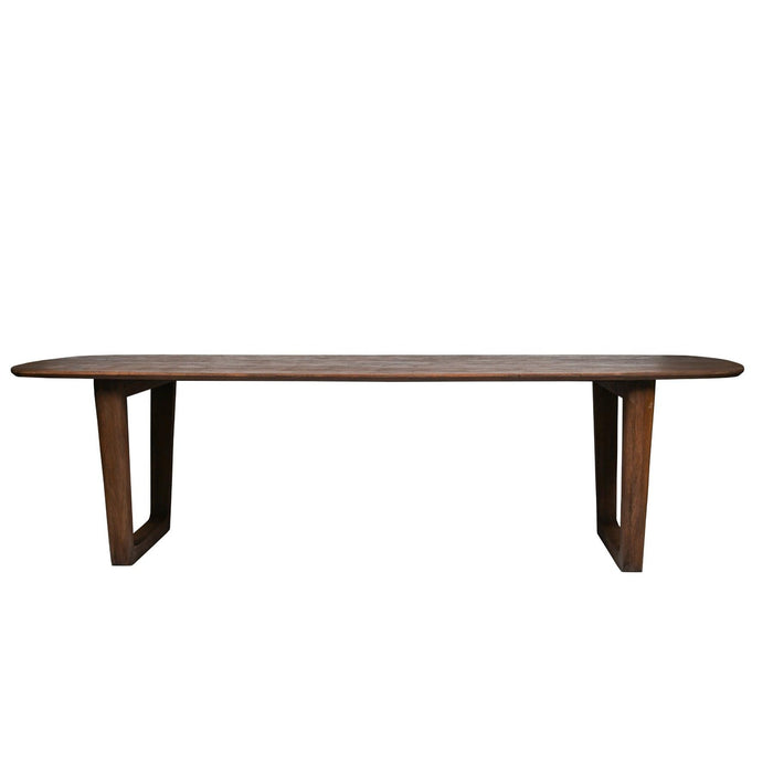 Eettafel Cortez Mangohout Bruin 100x270 cm-Eettafels-Livingfurn