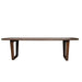 Eettafel Cortez Mangohout Bruin 100x270 cm-Eettafels-Livingfurn