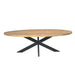 Eettafel Dakota | 210 cm | Ovaal-Eettafels-Creating Home