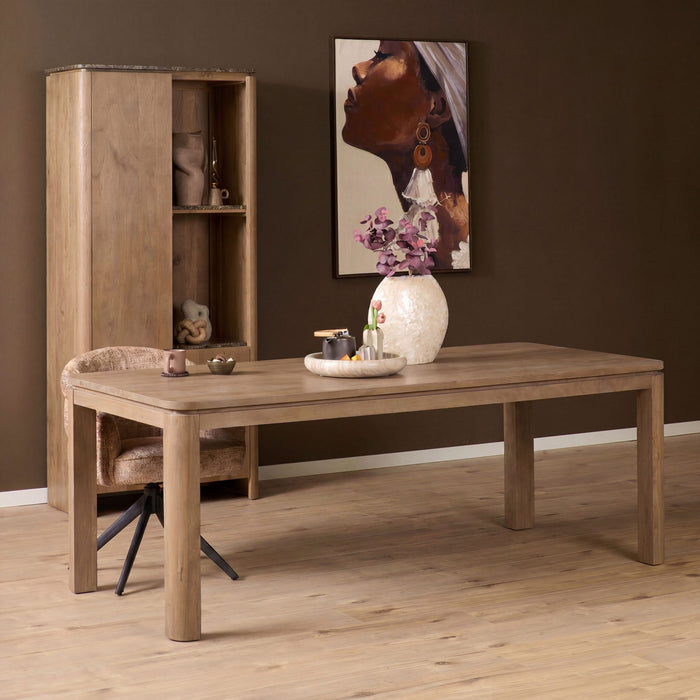 Eettafel Dallas Naturel Mangohout 240 cm