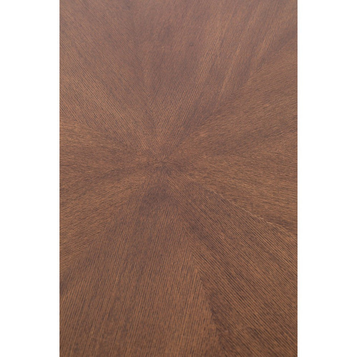 Eettafel Denise Rond Ash veneer Zwart Ø91x75 cm-Eettafels-Creating Home