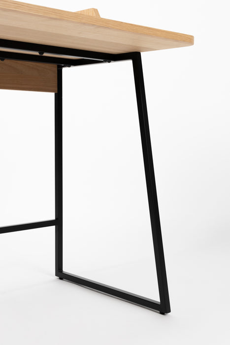 Eettafel Desk Giorgio Eikenfineer Naturel 120x60 cm-Eettafels-Creating Home