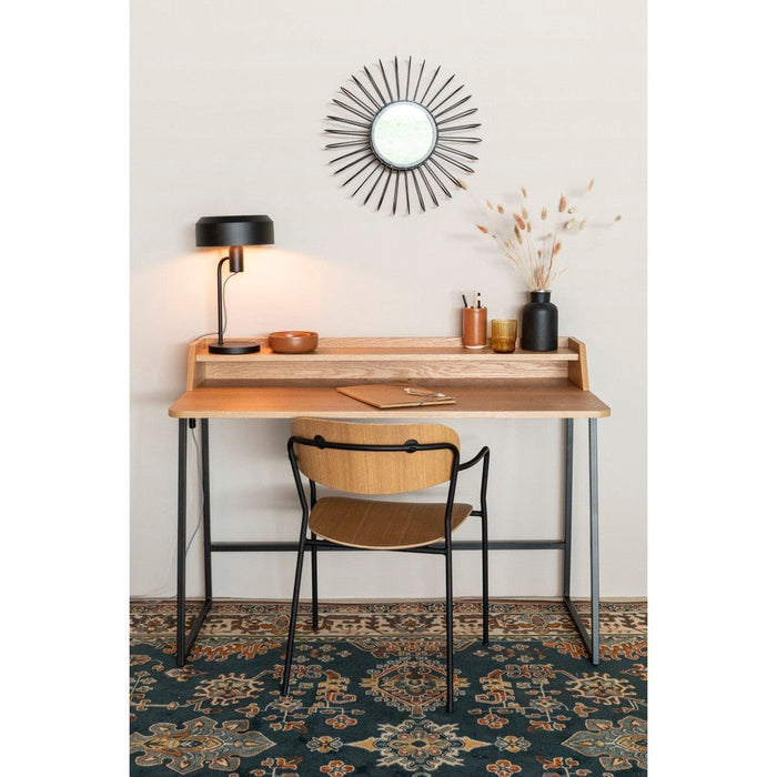 Eettafel Desk Giorgio Eikenfineer Naturel 120x60 cm-Eettafels-Creating Home