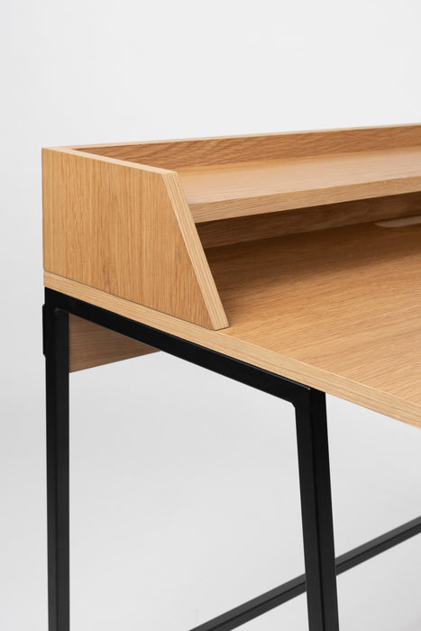 Eettafel Desk Giorgio Eikenfineer Naturel 120x60 cm-Eettafels-Creating Home