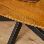 Eettafel Eetkamertafel Brandy Ovaal 300 cm 300x120x76 cm-Eettafels-Starfurn
