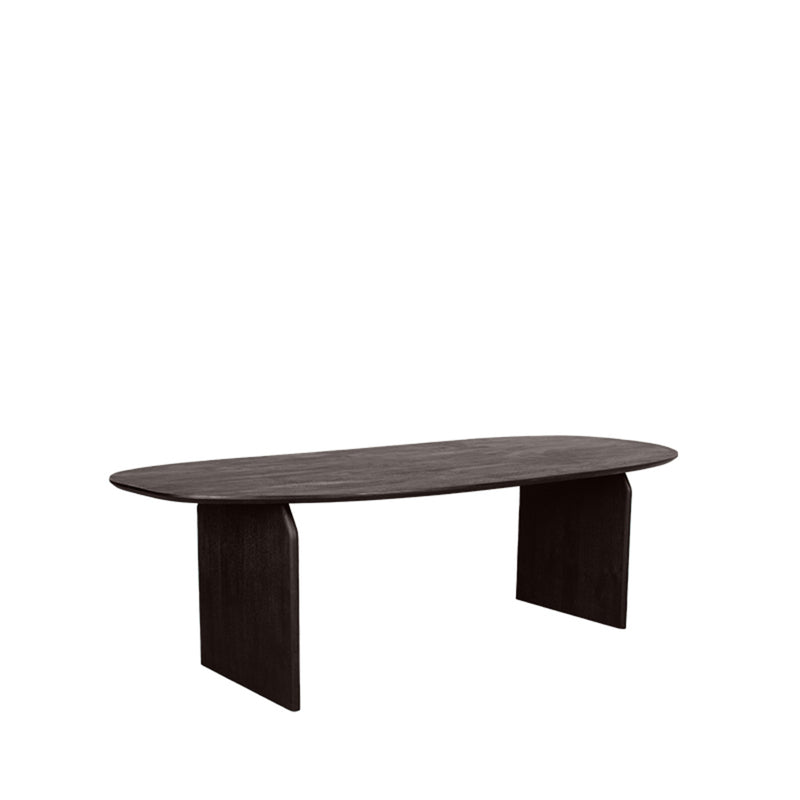 Eettafel Eetkamertafel Cooper Espresso Mangohout 250 cm-Eettafels-LABEL51