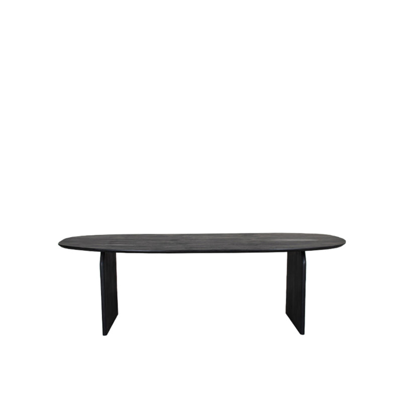 Eettafel Eetkamertafel Cooper Zwart Mangohout 210 cm-Eettafels-LABEL51