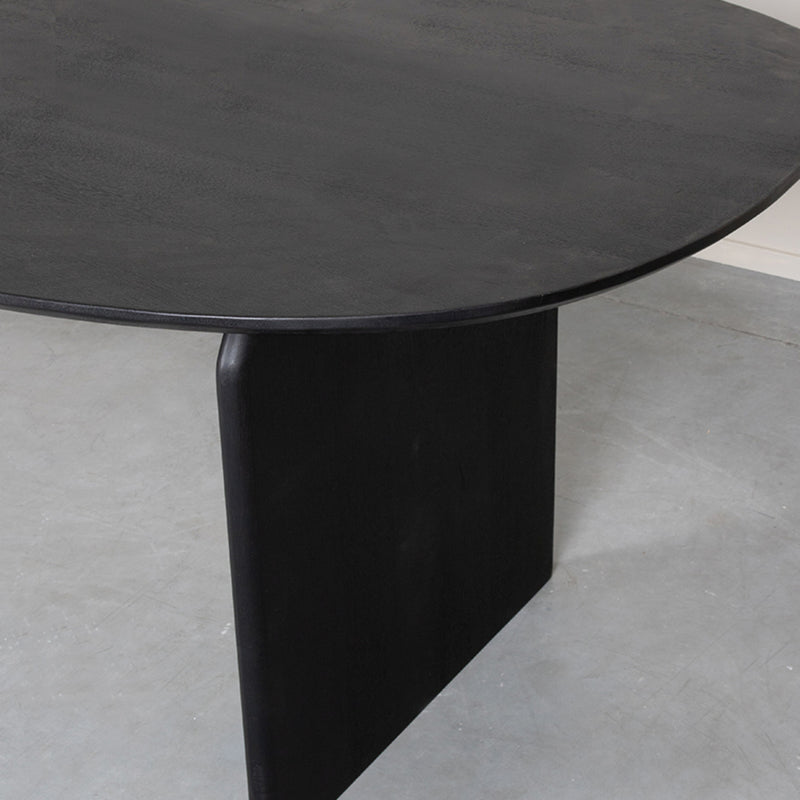 Eettafel Eetkamertafel Cooper Zwart Mangohout 210 cm-Eettafels-LABEL51