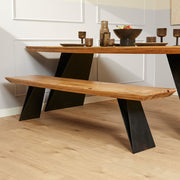 Eettafel Eetkamertafel Extense 200 cm 200x100x76 cm-Eettafels-Starfurn